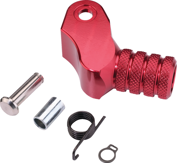 Knurled Shift Lever Tip - 20 Mm - Red 81-0000-10-10