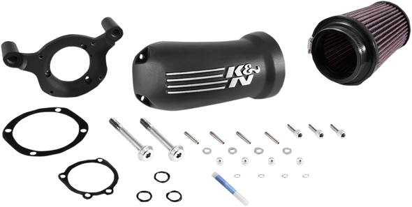 K & N Aircharger Intake System With Cast Aluminum Intake Tube - Satin Black 57-1137 K & N Aircharger Intake System With Cast Aluminum Intake Tube - Satin Black 57-1137
