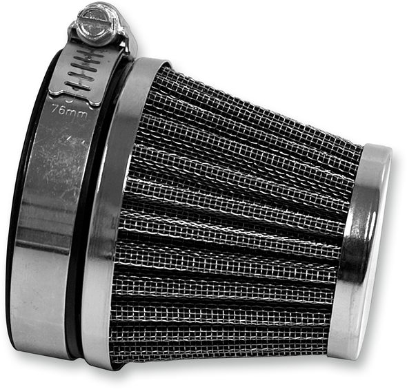 Emgo Clamp-On Pod Air Filter - Universal - 60 Mm Id 12-55760