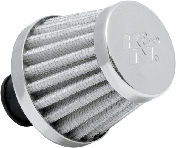 K & N Rubber Base Crankcase Vent Filter - White - 3/8" Id 62-1600Wt K & N Rubber Base Crankcase Vent Filter - White - 3/8" Id 62-1600Wt