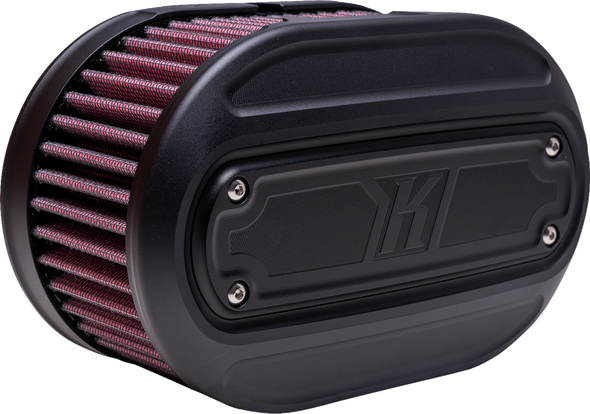 Oval Air Cleaner Kit - Black - Touring K29246