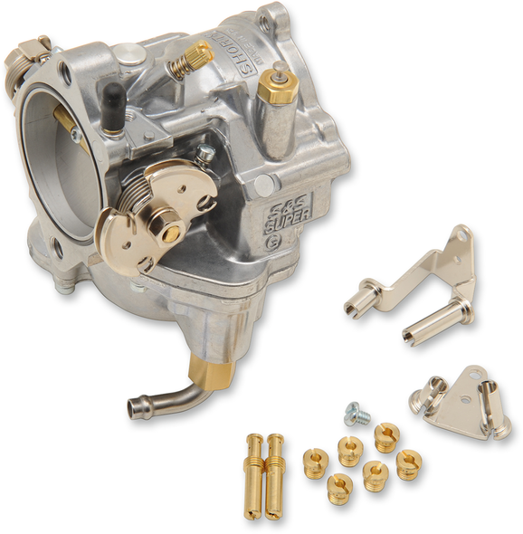 S&S Cycle Super G Carburetor - Standard Bore - Natural 11-0421