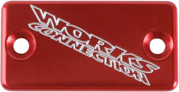Brake Cover - Billet - Red 21-025