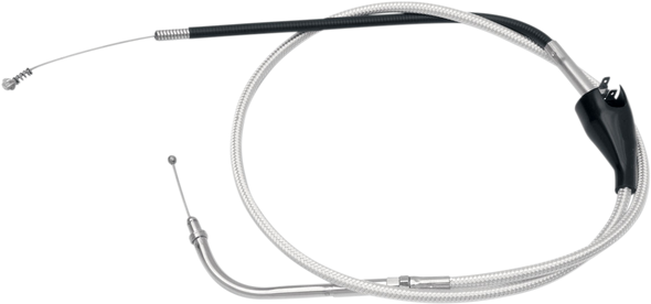 Magnum Shielding Sterling Chromite Ii Braided Idle Cable For Harley-Davidson - Cruise - 41-1/2" 3427