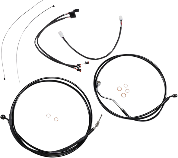 Magnum Shielding Xr Handlebar Installation Kit - Black 486882