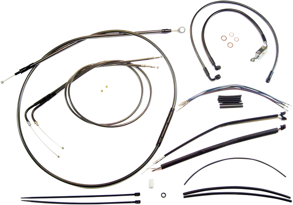 Magnum Shielding Black Pearl Designer Handlebar Installation Kit 487181