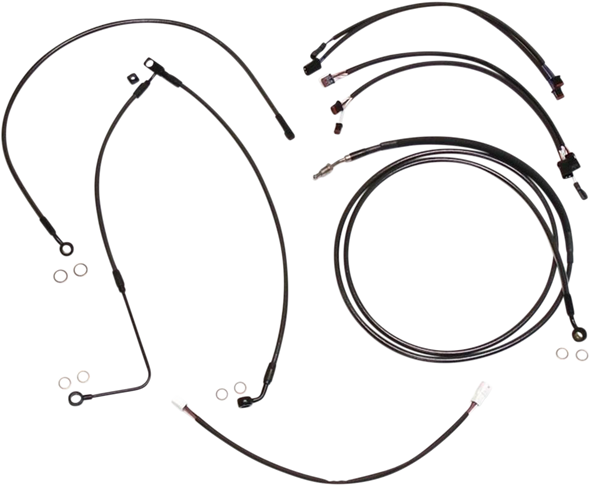 Magnum Shielding Black Pearl Designer Handlebar Installation Kit 487891