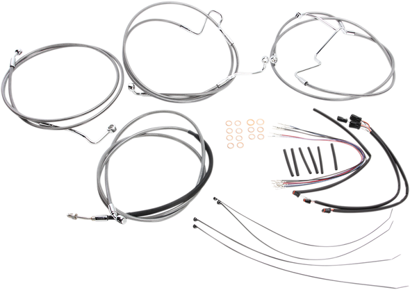 Magnum Shielding Xr Handlebar Installation Kit - Stainless Steel 589342