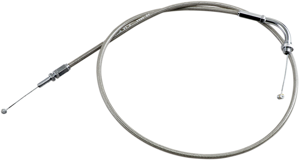 Motion Pro Armor Coat Stainless Steel Throttle/Idle Cable For Cruisers - Honda 62-0421