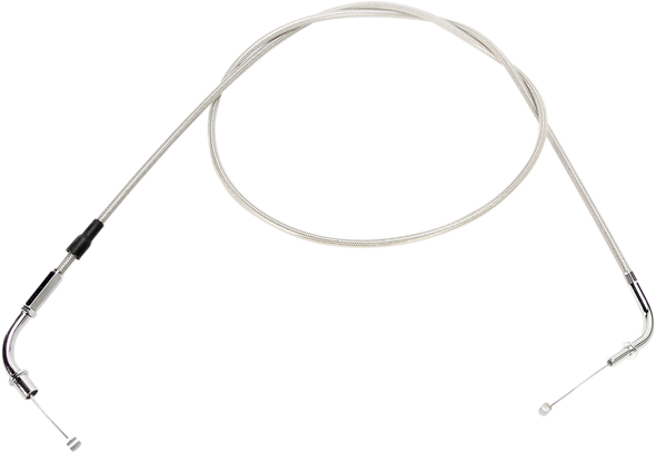 Motion Pro Armor Coat Stainless Steel Throttle/Idle Cable For Cruisers - Push - Kawasaki 63-0354