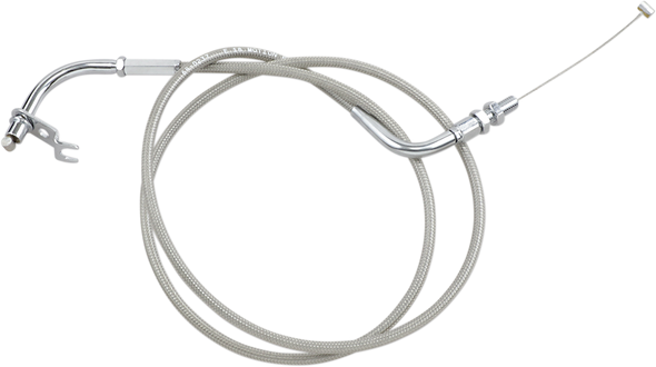 Motion Pro Armor Coat Stainless Steel Throttle/Idle Cable For Cruisers - Pull - Suzuki 64-0237