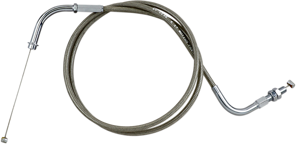 Motion Pro Armor Coat Stainless Steel Throttle/Idle Cable For Cruisers - Push - Suzuki 64-0238