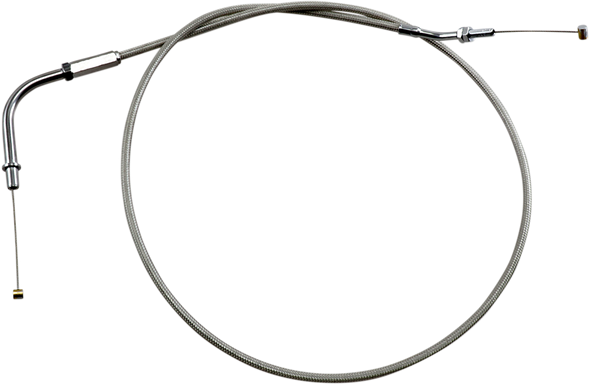 Motion Pro Armor Coat Stainless Steel Throttle/Idle Cable For Cruisers - Pull - Yamaha 65-0280