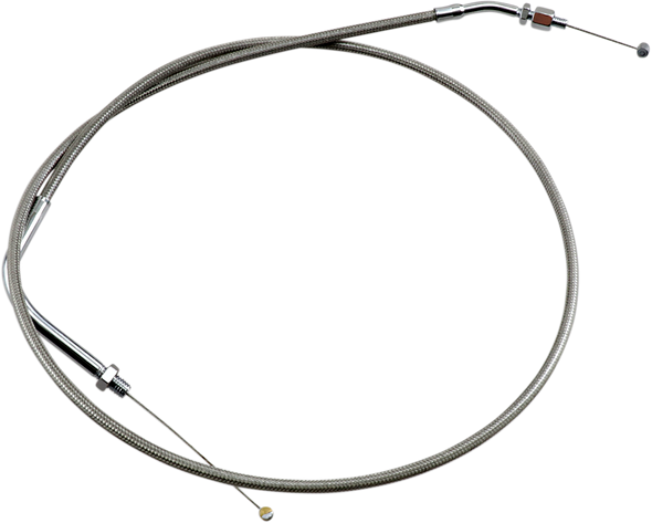 Motion Pro Armor Coat Stainless Steel Throttle/Idle Cable For Cruisers - Push - Yamaha 65-0281