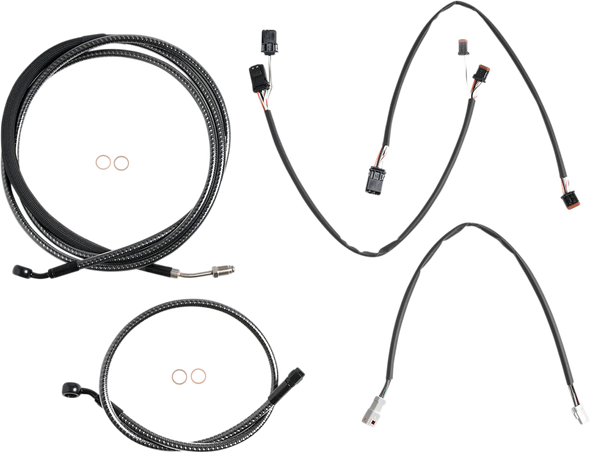 Magnum Shielding Karbonfibr Designer Handlebar Installation Kit 7871181