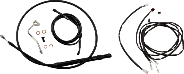Burly Brand Touring Model Control Kit - Gorilla Ape Hanger - 16" - Black B30-1309