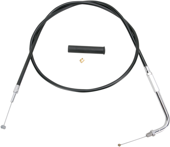 Drag Specialties Black Vinyl Throttle Cable - 36"
