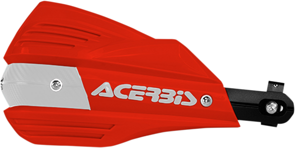 Acerbis Handguards - X-Factor - Red/White 2374191005