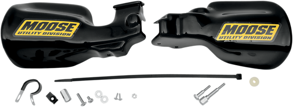 Moose Utility Contoured Handguards - Honda - Black Cmu59468-0
