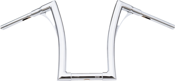 Handlebar - Flowbar - 1-1/2" X 12-1/2" - Chrome Kus30207