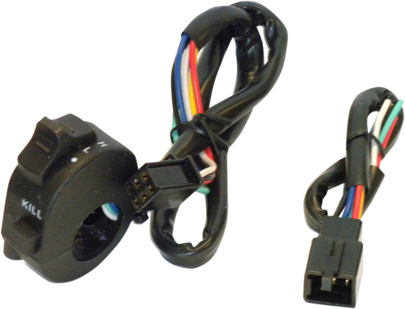 K&S Technologies Headlight/Kill Switch - 6 Pin - 7/8" Handlebars 12-0050Cn