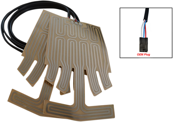 Race Shop Inc. Grip Heater - Extended - Plastic Connector - Arctic Cat Gh-8