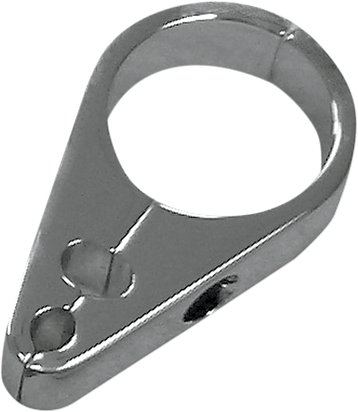 Drag Specialties Cable Clamp - Throttle/Idle/Brake - 1-1/4" - Chrome