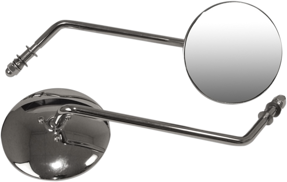 Emgo Mirror - 7.5" - Smooth Chrome 20-21795 Emgo Mirror - 7.5" - Smooth Chrome 20-21795