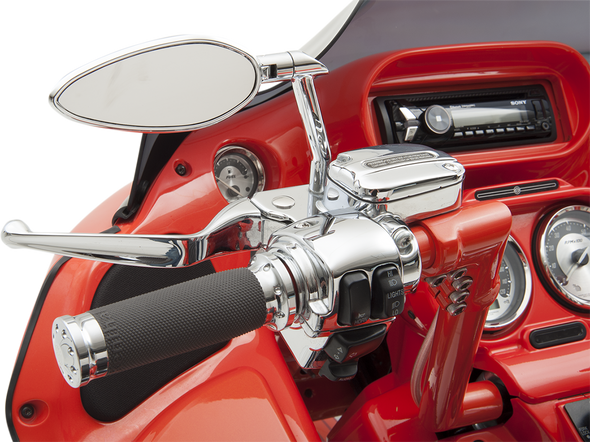 Performance Machine (Pm) Mirror - Vision - Blade - Side View - Teardrop - Chrome - Left/Right 0064-2026-Ch
