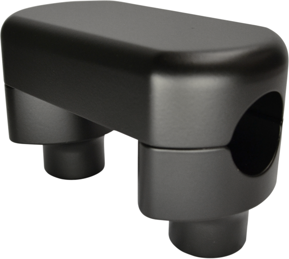 La Choppers Risers - Solid Top - 1-1/2" - Flat Black La-7442-01M
