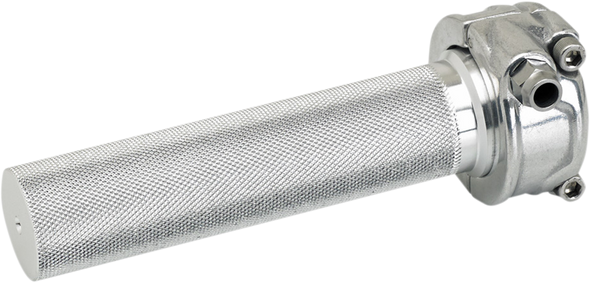 Biltwell Throttle - Single Cable - Whiskey - Polished 6601-303-01