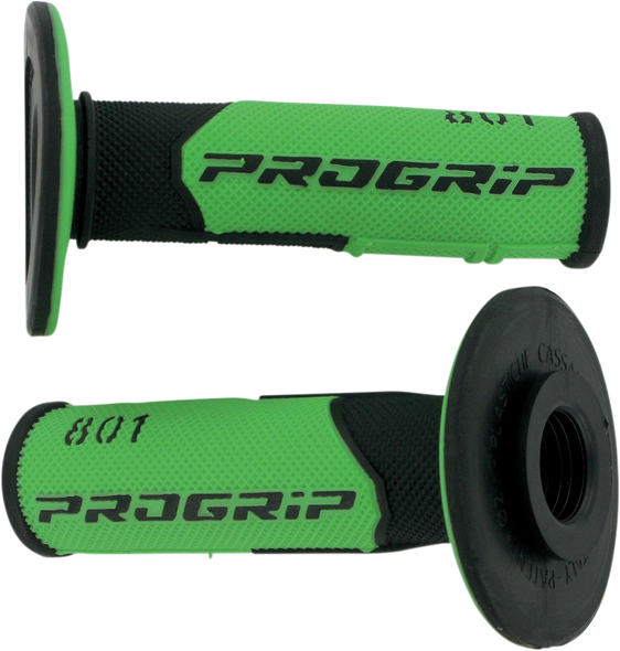 Pro Grip 801 Hybrid Duo-Density Cross Grips - Black/Green Pa080100Neve
