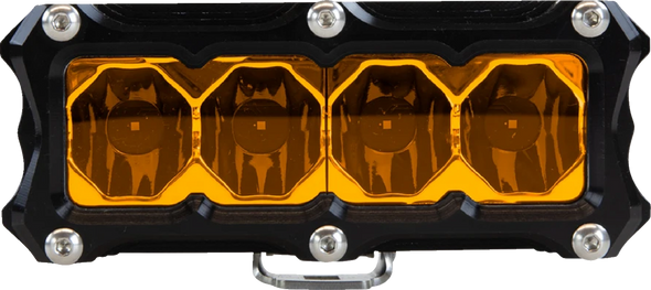Heretic Flood Light - 4" - Amber 50413