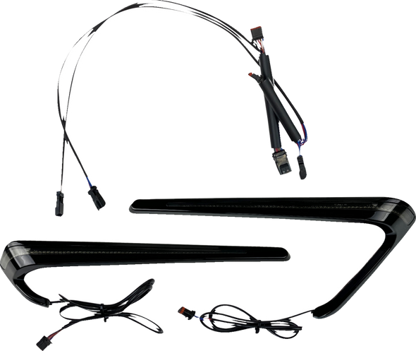 Saddlebag Lights - Led - Smoke Lens Cd-Lrst-Bag-Sb