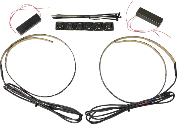 Custom Dynamics Dual Light Strip - 25" Led-Side-25