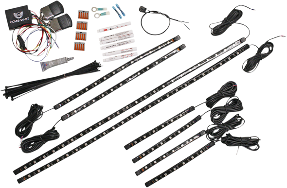 Custom Dynamics Full Sled Snowmobile Light Kit Mwz-Or-Snow-02