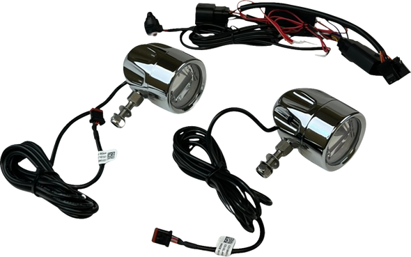 Led Fog Light - Halo - Chrome Pb-Fog-23-C