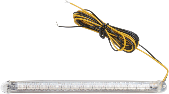 Custom Dynamics Truflex Led Strip - 4.5" - Amber/Clear Tf30Ac