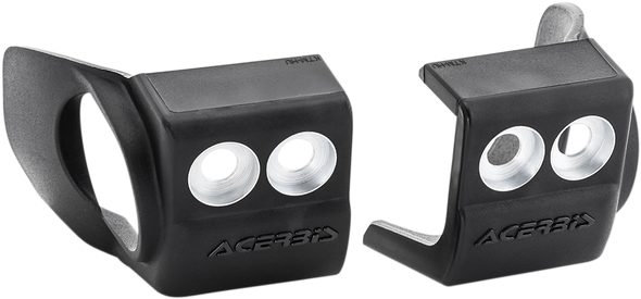 Acerbis Fork Shoe Protectors - Black 2709720001