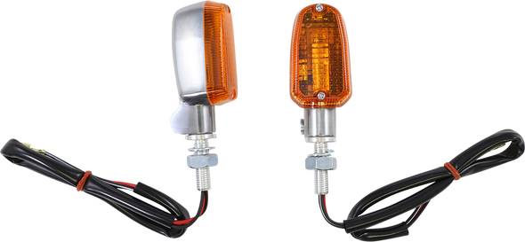 Marker Light - Dual Filament - Aluminum/Amber 25-8301