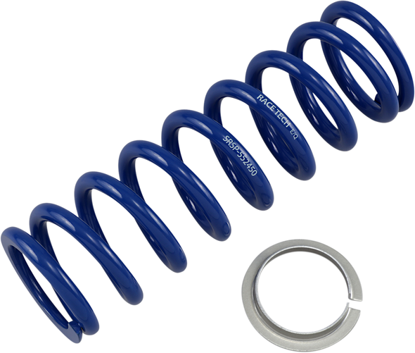 Race Tech Shock Spring - Front/Rear - Blue - Sport Series - Spring Rate 280 Lb/In Srsp 552450