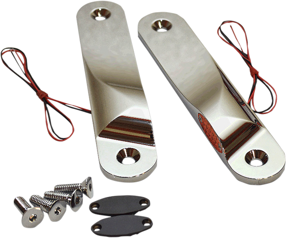 Pro-One Perf.Mfg. Led Front Turn Signal Lights - Chrome 909109