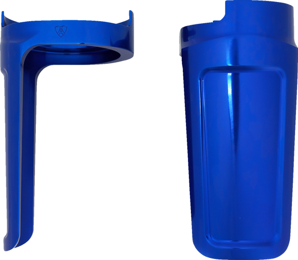 Arlen Ness Method Fork Guard Cover - Blue 120-019 Arlen Ness Method Fork Guard Cover - Blue 120-019