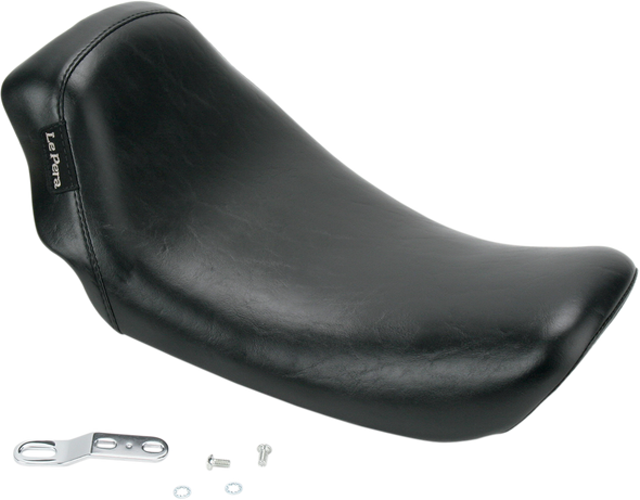 Le Pera Bare Bones Solo Seat - Smooth - Black - Dyna '06-'17 Lk-001