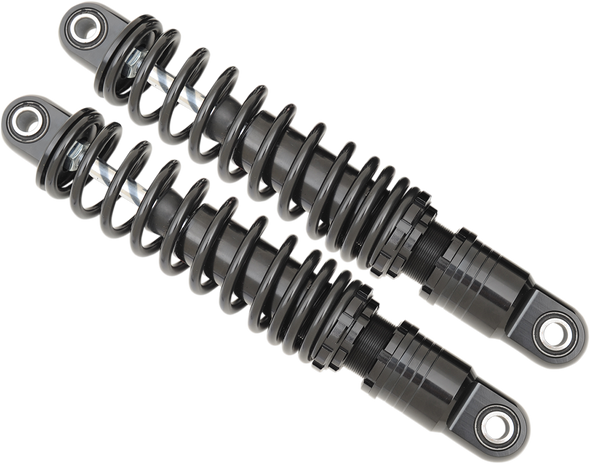 Drag Specialties Shocks Premium Ride-Height Adjustable Shocks - Black - Standard - 13"