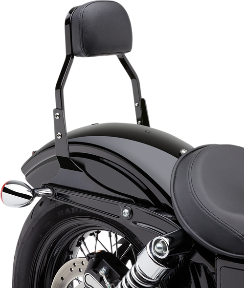 Cobra Mini Sissy Bar - Black - Dyna 602-1102B