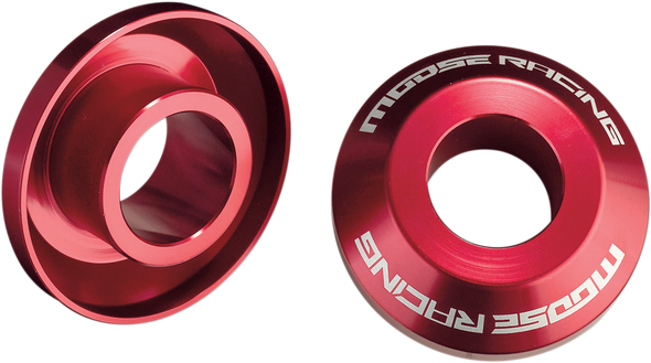 Moose Racing Fast Wheel Spacer - Rear - Red - Honda W16-1301R