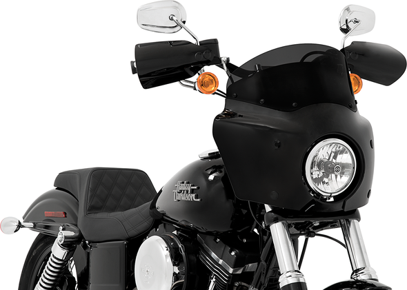 Memphis Shades Road Warrior Windshield - Dark Black Smoke - 7" Mep86510 Memphis Shades Road Warrior Windshield - Dark Black Smoke - 7" Mep86510