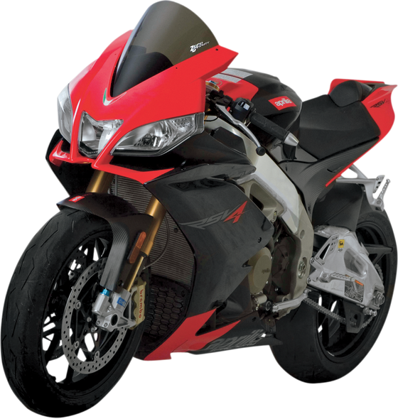 Zero Gravity Corsa Windscreen - Smoke - Rsv4 '09+ 24-973M-02