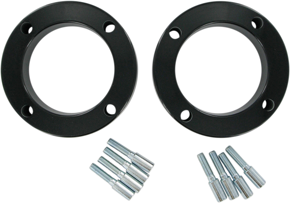 Dura Blue Wheel Spacer - Easy-Fit - 1.5" - 4/156 - Front/Rear - Kit - Polaris 4156P
